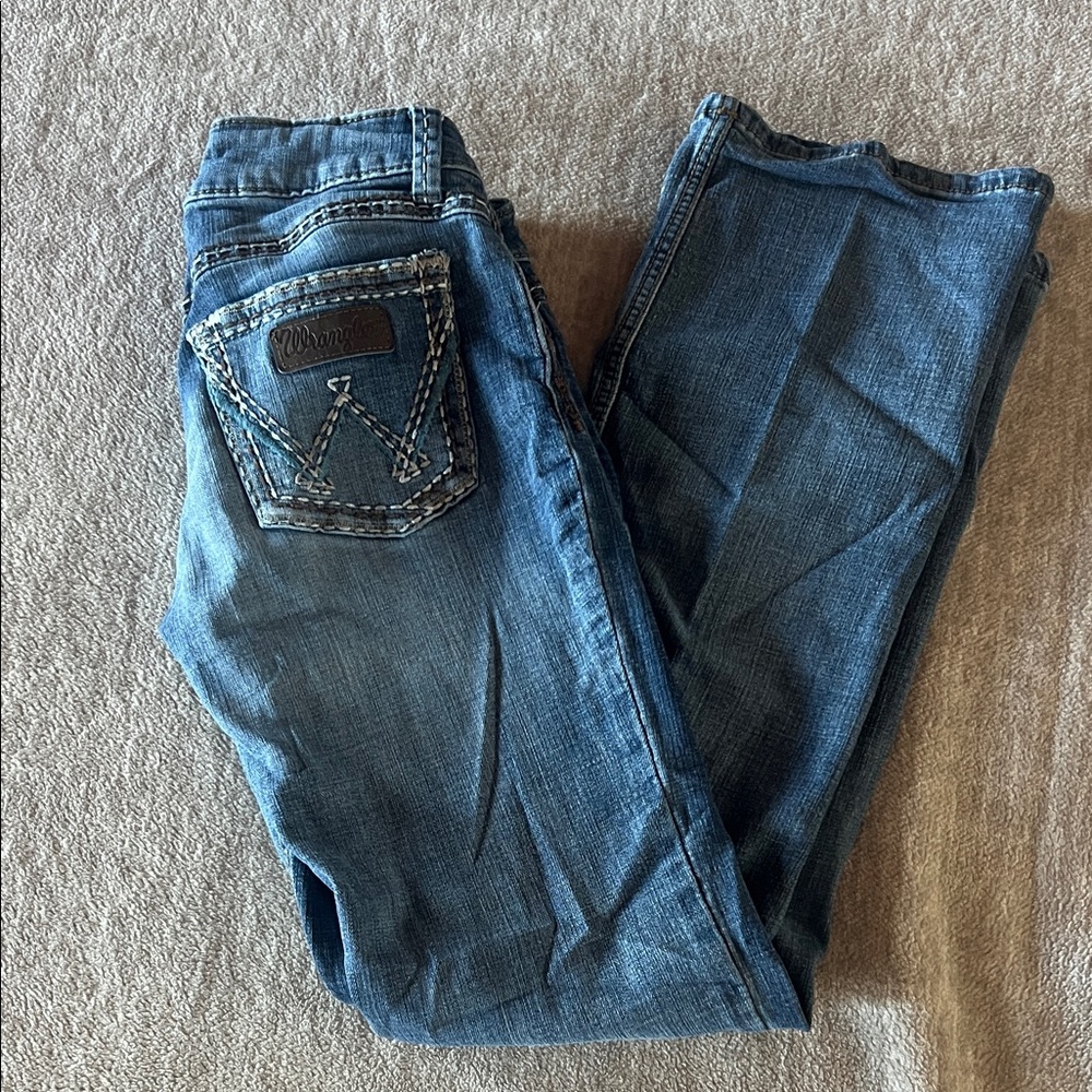 Wrangler Women's Classic Blue Boot Cut Jeans